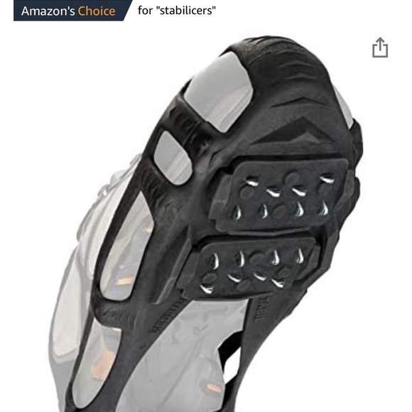 STABILicers Walk Traction Cleat for Walking on Snow and Ice (1 Pair) - Picture 2 of 8